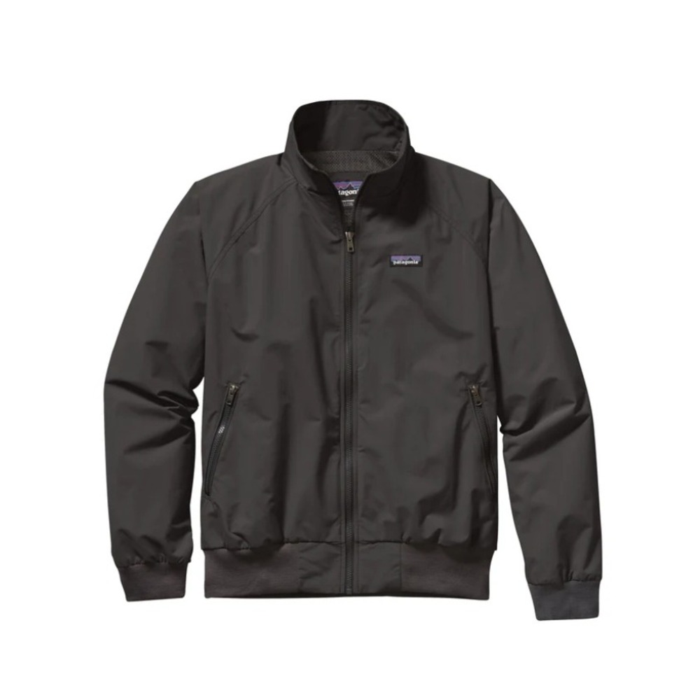 Patagonia Baggies Bomber Jacket Lightweight Windbreaker Ink Black Large 28151